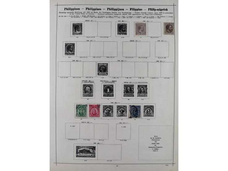 1840/1938 (ca.), mostly unused and used collection with focus on Europe with strength in the classic and semi-classic issues,