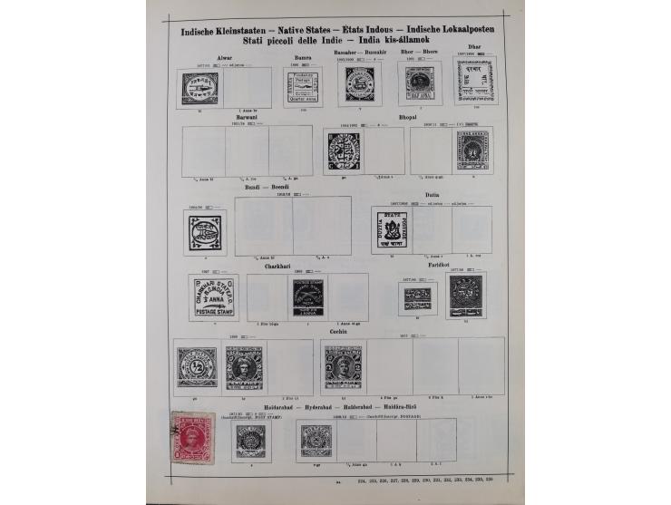 1840/1938 (ca.), mostly unused and used collection with focus on Europe with strength in the classic and semi-classic issues,