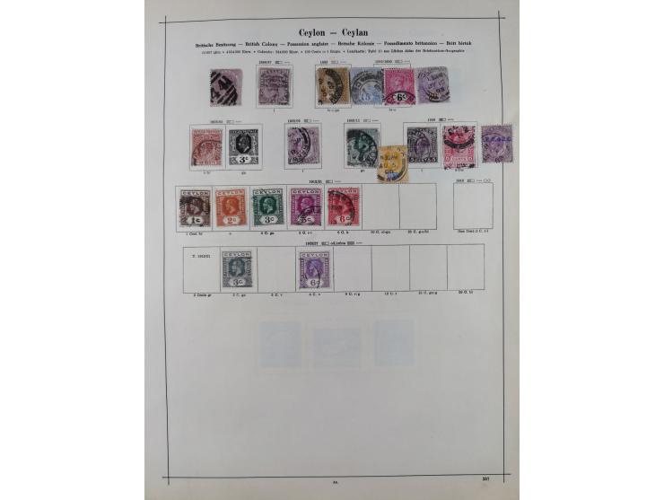 1840/1938 (ca.), mostly unused and used collection with focus on Europe with strength in the classic and semi-classic issues,