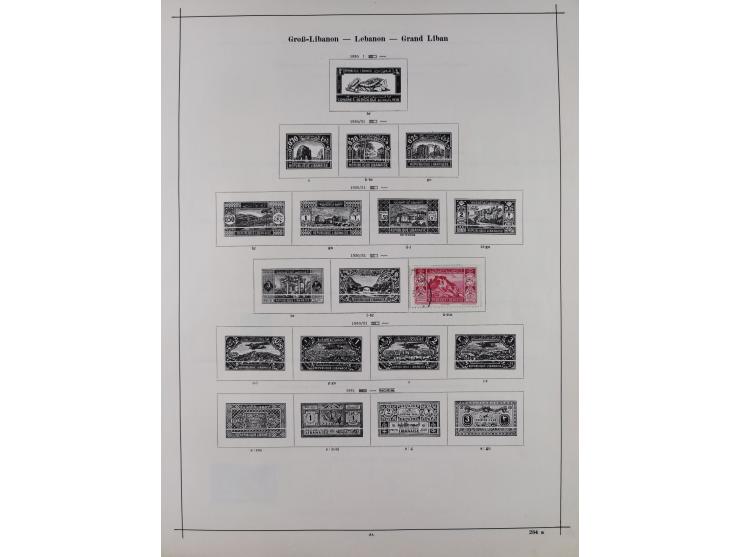 1840/1938 (ca.), mostly unused and used collection with focus on Europe with strength in the classic and semi-classic issues,