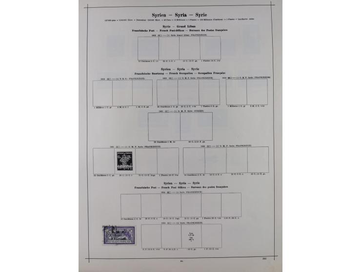 1840/1938 (ca.), mostly unused and used collection with focus on Europe with strength in the classic and semi-classic issues,