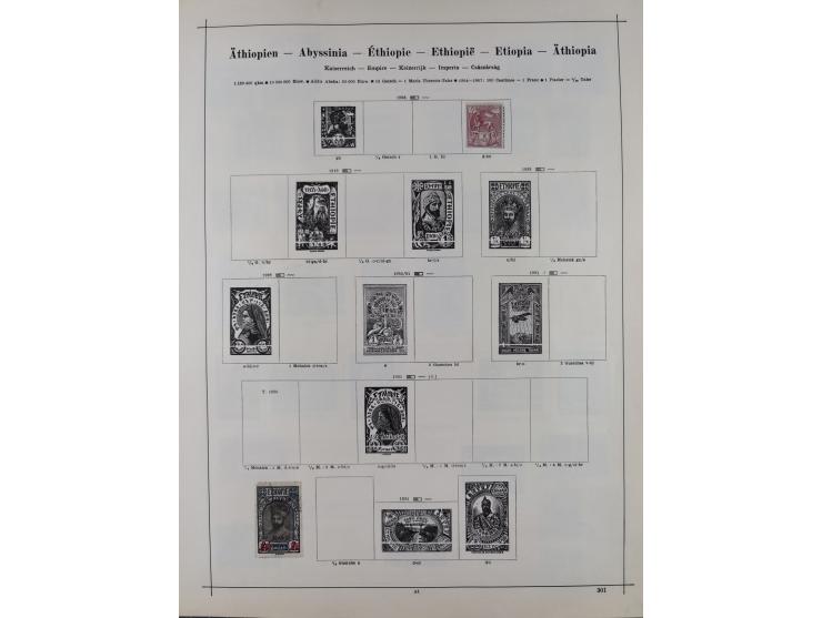 1840/1938 (ca.), mostly unused and used collection with focus on Europe with strength in the classic and semi-classic issues,