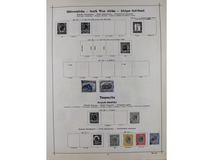 1840/1938 (ca.), mostly unused and used collection with focus on Europe with strength in the classic and semi-classic issues,