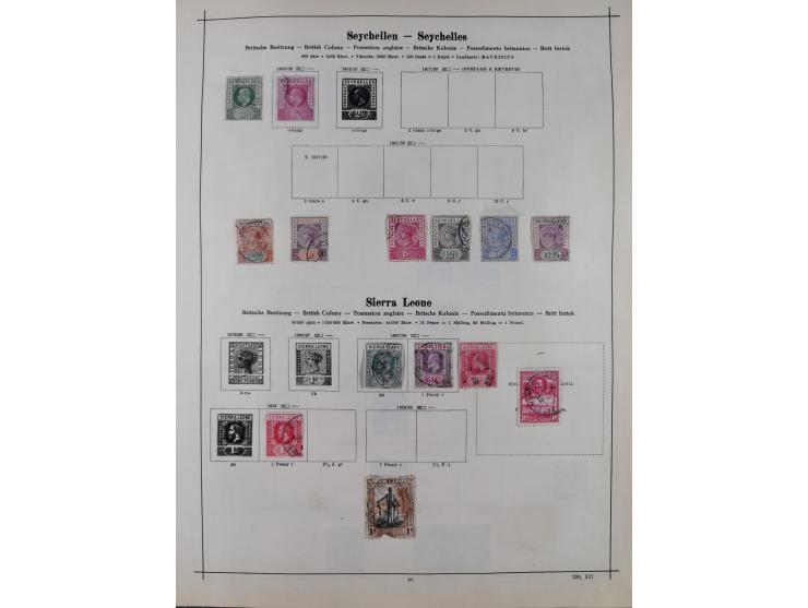 1840/1938 (ca.), mostly unused and used collection with focus on Europe with strength in the classic and semi-classic issues,