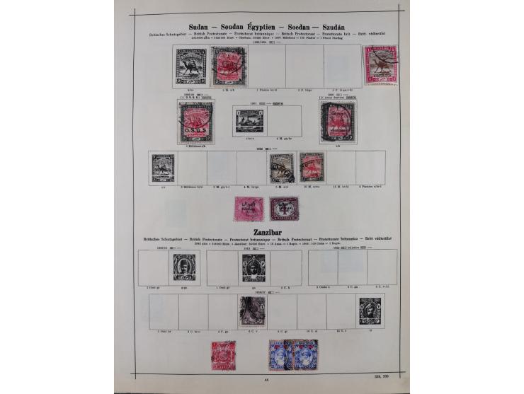 1840/1938 (ca.), mostly unused and used collection with focus on Europe with strength in the classic and semi-classic issues,