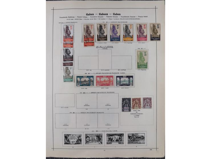 1840/1938 (ca.), mostly unused and used collection with focus on Europe with strength in the classic and semi-classic issues,