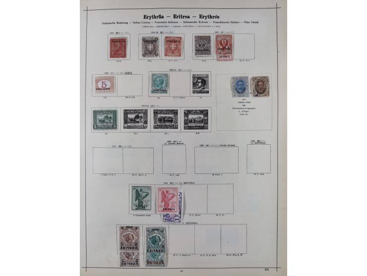 1840/1938 (ca.), mostly unused and used collection with focus on Europe with strength in the classic and semi-classic issues,