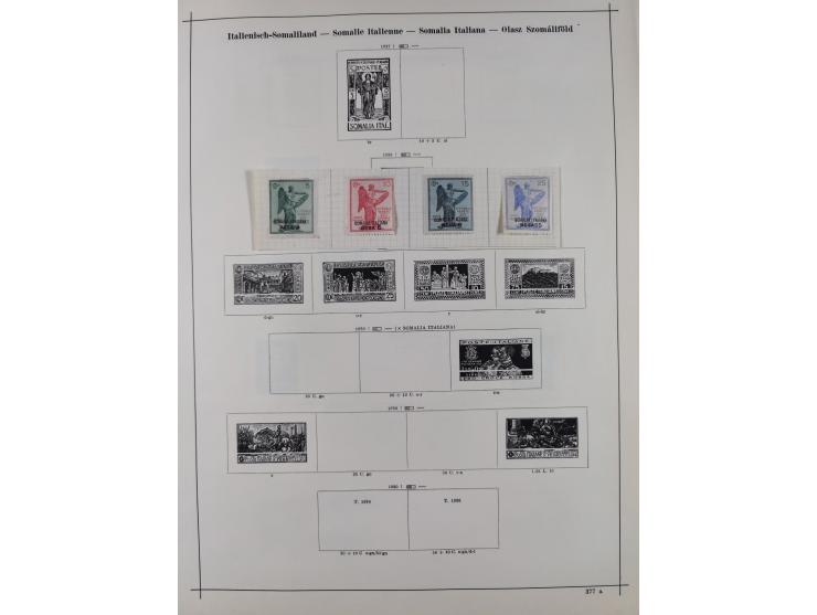 1840/1938 (ca.), mostly unused and used collection with focus on Europe with strength in the classic and semi-classic issues,