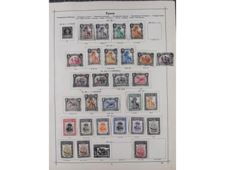 1840/1938 (ca.), mostly unused and used collection with focus on Europe with strength in the classic and semi-classic issues,