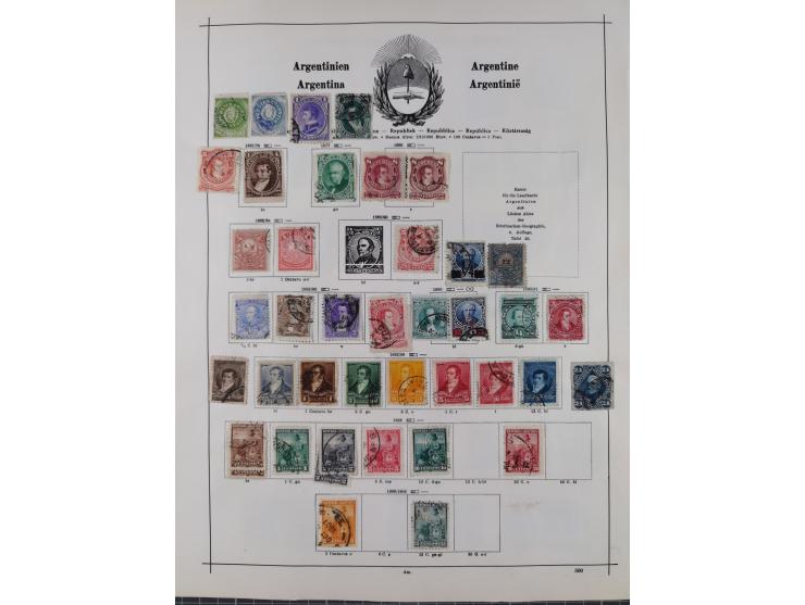 1840/1938 (ca.), mostly unused and used collection with focus on Europe with strength in the classic and semi-classic issues,