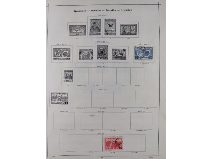 1840/1938 (ca.), mostly unused and used collection with focus on Europe with strength in the classic and semi-classic issues,