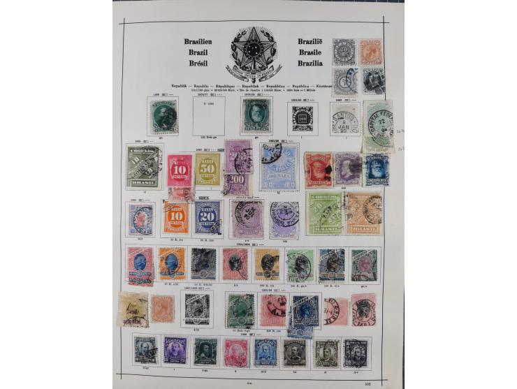 1840/1938 (ca.), mostly unused and used collection with focus on Europe with strength in the classic and semi-classic issues,