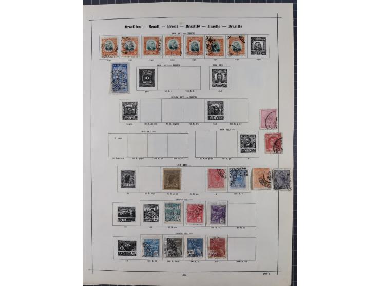 1840/1938 (ca.), mostly unused and used collection with focus on Europe with strength in the classic and semi-classic issues,