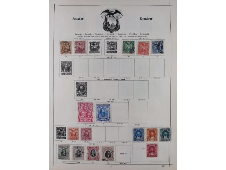 1840/1938 (ca.), mostly unused and used collection with focus on Europe with strength in the classic and semi-classic issues,