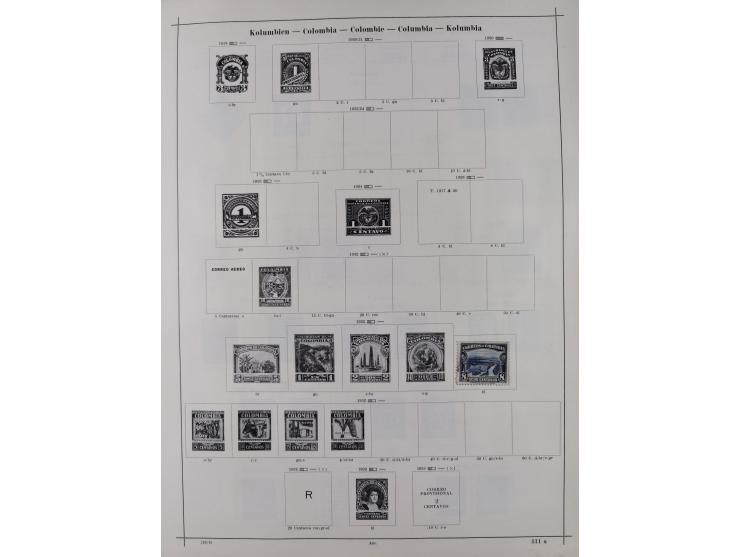 1840/1938 (ca.), mostly unused and used collection with focus on Europe with strength in the classic and semi-classic issues,