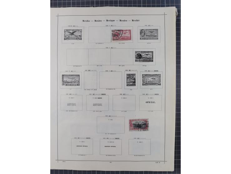 1840/1938 (ca.), mostly unused and used collection with focus on Europe with strength in the classic and semi-classic issues,