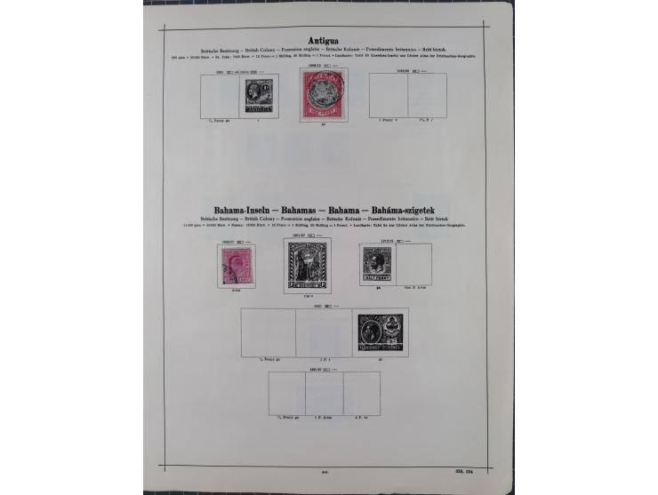 1840/1938 (ca.), mostly unused and used collection with focus on Europe with strength in the classic and semi-classic issues,