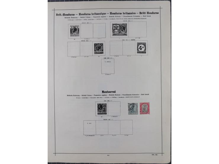 1840/1938 (ca.), mostly unused and used collection with focus on Europe with strength in the classic and semi-classic issues,