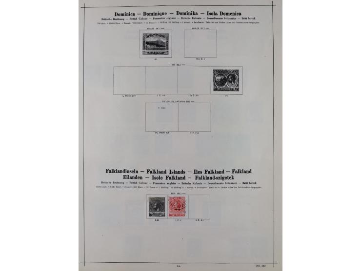 1840/1938 (ca.), mostly unused and used collection with focus on Europe with strength in the classic and semi-classic issues,