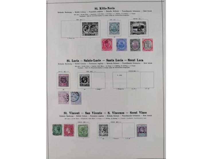 1840/1938 (ca.), mostly unused and used collection with focus on Europe with strength in the classic and semi-classic issues,