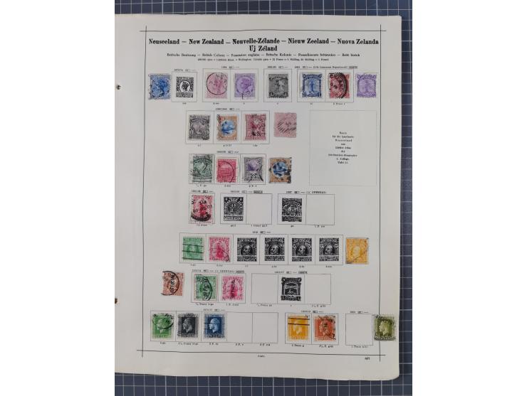 1840/1938 (ca.), mostly unused and used collection with focus on Europe with strength in the classic and semi-classic issues,