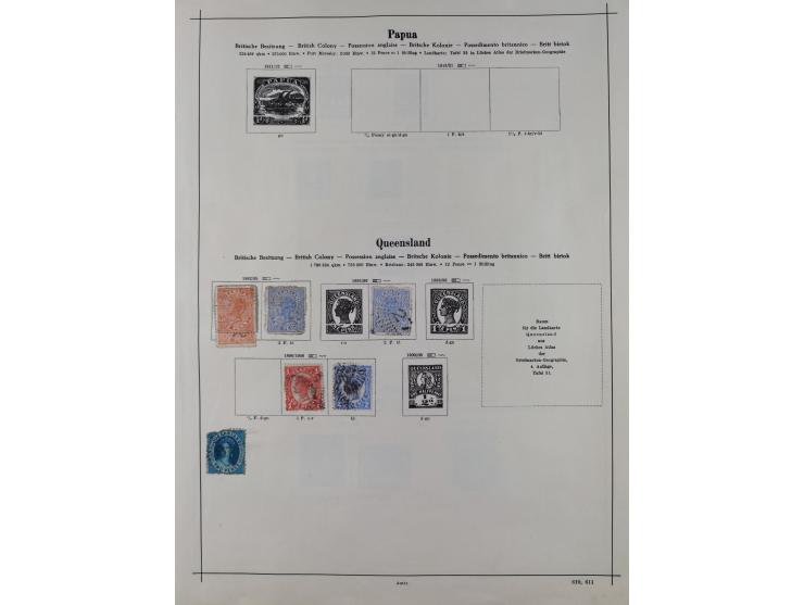 1840/1938 (ca.), mostly unused and used collection with focus on Europe with strength in the classic and semi-classic issues,