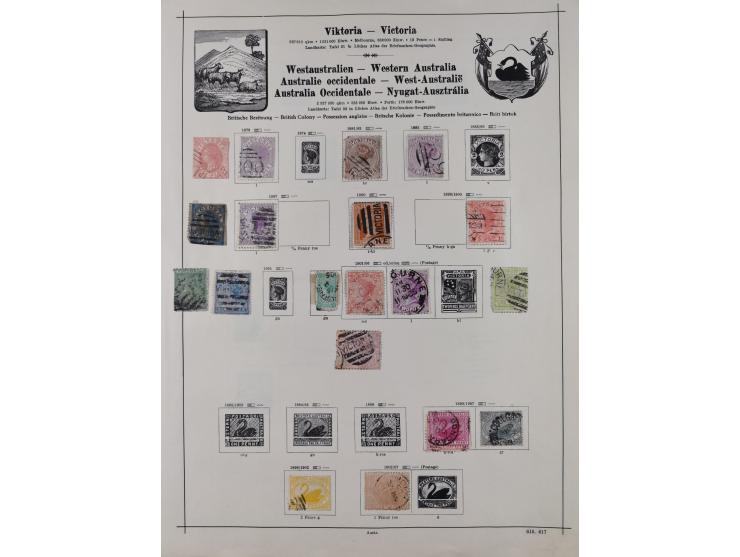 1840/1938 (ca.), mostly unused and used collection with focus on Europe with strength in the classic and semi-classic issues,