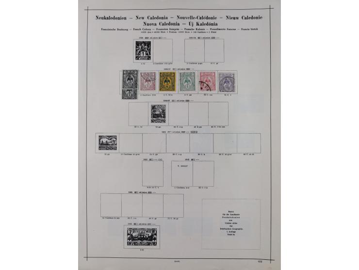 1840/1938 (ca.), mostly unused and used collection with focus on Europe with strength in the classic and semi-classic issues,