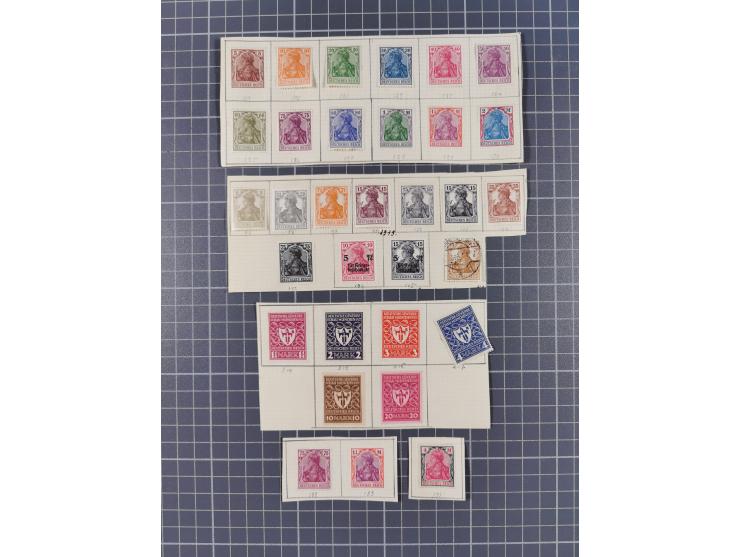 1840/1938 (ca.), mostly unused and used collection with focus on Europe with strength in the classic and semi-classic issues,