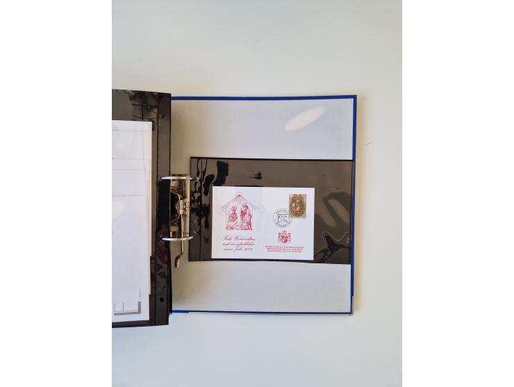 2000/15, postfrische und gestempelte, in den Hauptnummern je überkomplette Sammlung, dabei Marken je einzeln und in Viererblo