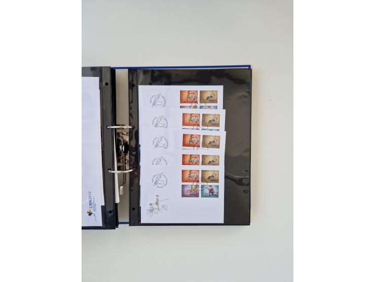 2000/15, postfrische und gestempelte, in den Hauptnummern je überkomplette Sammlung, dabei Marken je einzeln und in Viererblo