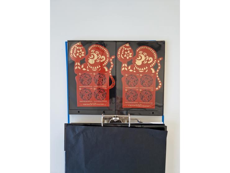 2000/15, postfrische und gestempelte, in den Hauptnummern je überkomplette Sammlung, dabei Marken je einzeln und in Viererblo