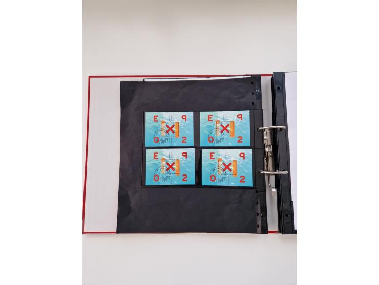 2000/15, postfrische und gestempelte, in den Hauptnummern je überkomplette Sammlung, dabei Marken je einzeln und in Viererblo