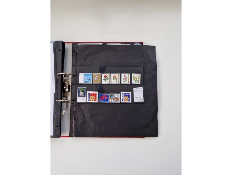 2000/15, postfrische und gestempelte, in den Hauptnummern je überkomplette Sammlung, dabei Marken je einzeln und in Viererblo