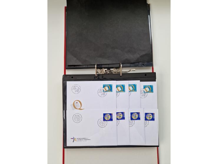 2000/15, postfrische und gestempelte, in den Hauptnummern je überkomplette Sammlung, dabei Marken je einzeln und in Viererblo