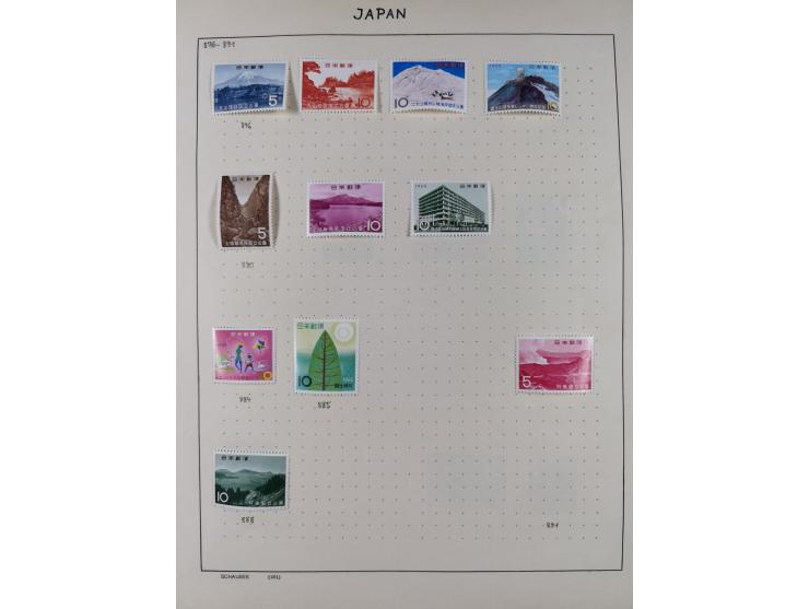 1872/1966, Collection on album leaves, few nice classic cancellations, air mails, national park and later issues unused. Addi