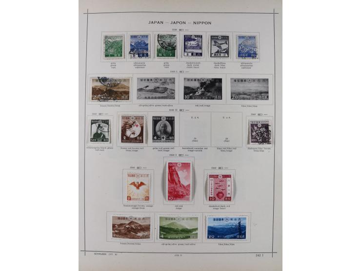 1872/1966, Collection on album leaves, few nice classic cancellations, air mails, national park and later issues unused. Addi