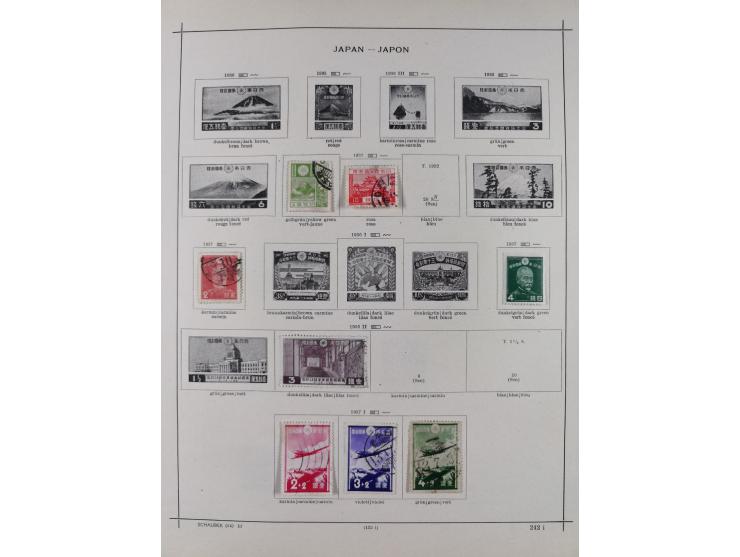 1872/1966, Collection on album leaves, few nice classic cancellations, air mails, national park and later issues unused. Addi