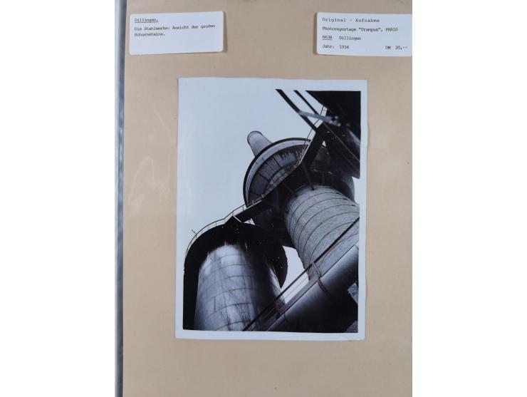 1912/61, Heimatsammlung Saarland mit Flugpost 1912, Erstflu Saarbrücken-Paris 1928, Firmenlochung, Feldpost, Einladungskarte 