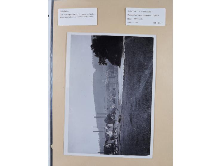 1912/61, Heimatsammlung Saarland mit Flugpost 1912, Erstflu Saarbrücken-Paris 1928, Firmenlochung, Feldpost, Einladungskarte 
