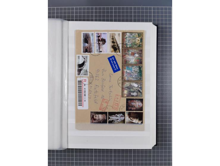 1900/50, Grosses Albummit Briefen/Karten/Dokumenten ab Bayern, dabei Arbeitsbuch 1934-46, Gewerkschaftsausweis, dazu 36 K.u.K