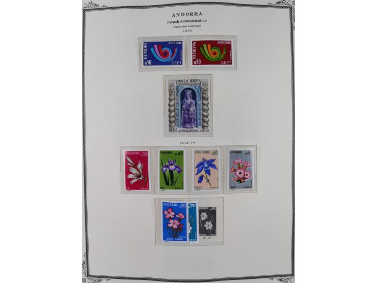 1973/2008, Collection mint on Scott Album leaves including S/S