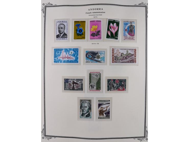 1973/2008, Collection mint on Scott Album leaves including S/S