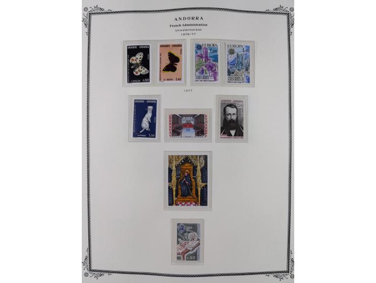 1973/2008, Collection mint on Scott Album leaves including S/S