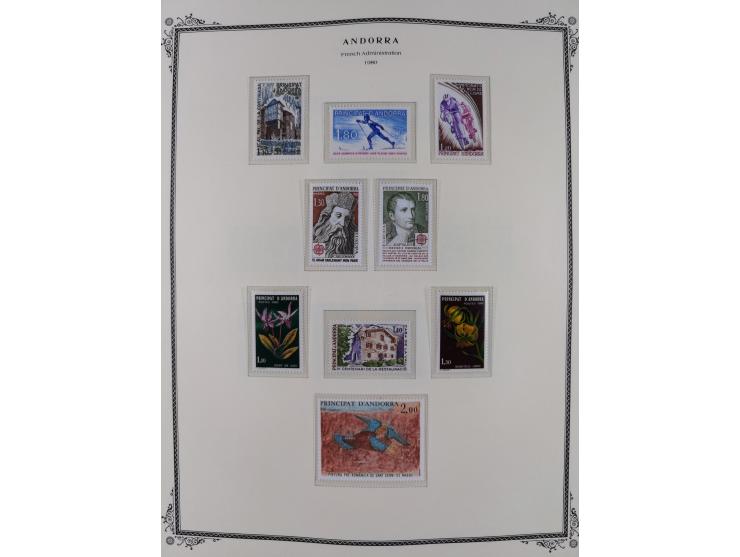 1973/2008, Collection mint on Scott Album leaves including S/S