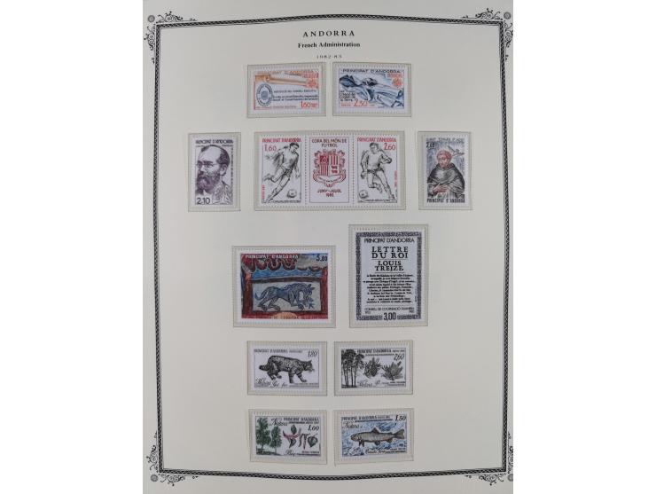 1973/2008, Collection mint on Scott Album leaves including S/S