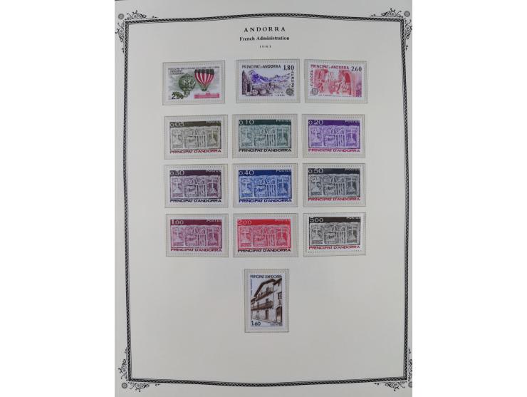 1973/2008, Collection mint on Scott Album leaves including S/S