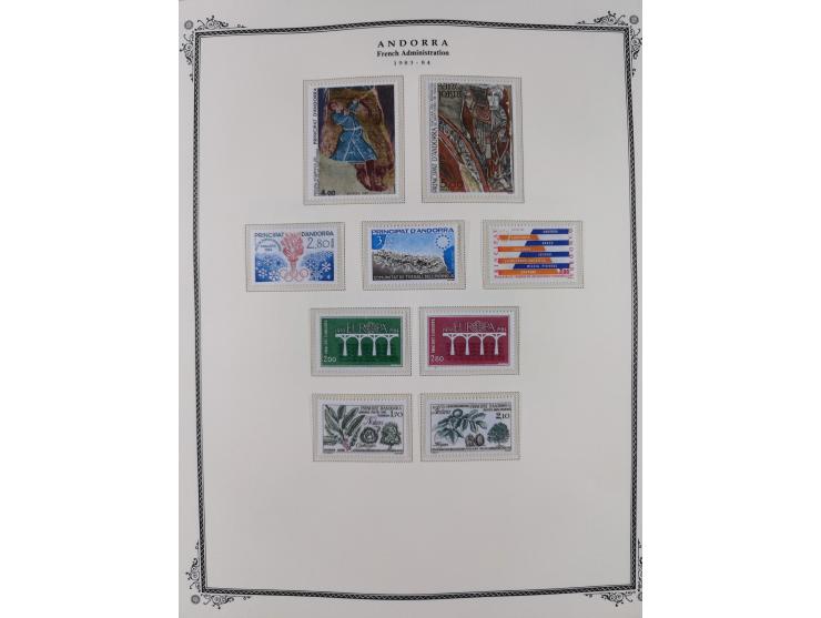 1973/2008, Collection mint on Scott Album leaves including S/S