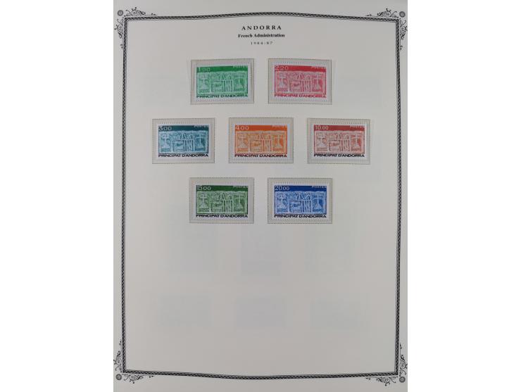 1973/2008, Collection mint on Scott Album leaves including S/S