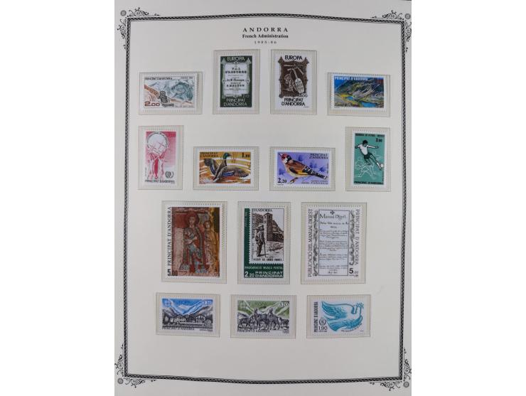 1973/2008, Collection mint on Scott Album leaves including S/S